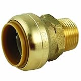SharkBite U142LFA 1-Inch by 3/4-Inch MNPT SharkBite Lead Free Reducing Connector [並行輸入品]