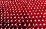 W-ONLY YOU-J クリスマスの装飾LEDメッシュの妖精の文字列の照明2mx3m 200 LED 8屋外のクリスマスツリーの結婚式のパーティーの装飾、赤