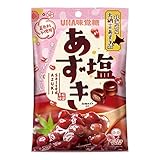 UHA味覚糖［公式］北海道産大納言あずきを使用 まとめ買い 塩あずき キャンディ 12袋セット 素材にこだわった本格あずき入り