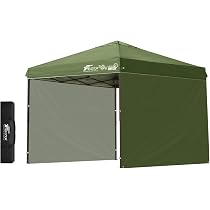Amazon | FIELDOOR ワンタッチタープテント 【4点ロック/スチール