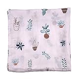 Love Sweety Baby Muslin Swaddle Blankets Receiving Blankets Nursing Cover Bamboo Cotton (Plant) [並行輸