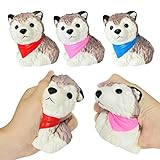moonker Squishiesおもちゃ、かわいいSqueeze Spotted Bread香りつきSlow Rising犬Decompression応力Reliever Toys over 6 y