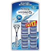 【Amazon.co.jp限定】 シック SCHICK ハイドロ5 クラブパック 替刃 17コ付 (1コは本体に装着済み) セット 5枚刃 カミソリ 剃刀 ヒゲソリ 髭剃り ひげそり 男性 メンズ スキンガード 保湿 シェービング シェーバー 本体+替刃17コ付
