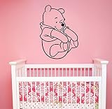 Disney壁アートWinnie the Poohデカールビニールステッカー漫画デコレーション家庭用品ホーム子供部屋寮Playroom Decor wtpo10