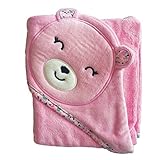 Carter's Hooded Towel - Pink Bear by Carter's