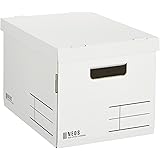 コクヨ(KOKUYO) 収納ボックス NEOS レギュラーサイズ フタ付き ホワイト フ-NE983W