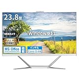 オールインワン一体型PC Pro-X10/23.8型フルHD/i5-4200M/Windows11/MS Office H&B 2019/Bluetooth/WEBカメラ搭載/RAM 8GB/SSD 256GB
