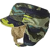 【正規取扱店製品】patagonia パタゴニア ベビーリバーシブルシェルハット 60577 ウーヴンデイズ：グレアグリーン 12M