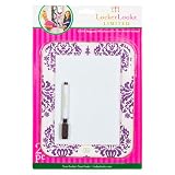 WeGlow International Locker Dry Erase Board, Purple Damask by Virginia Toy [並行輸入品]
