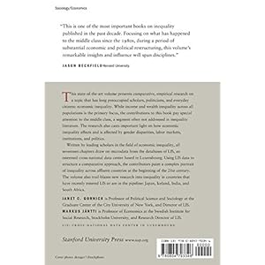 Income Inequality: Economic Disparities and the Middle Class in Affluent Countries (Studies in Social Inequality)