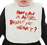 How Can A Angel Break My Heart ネクタイを有する有機ビブ Medium