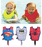 S&C Live 救命胴衣　ライフジャケット　子供用　股ベルト付き フローティングベスト　水着型うきわ ジュニアフロート　浮き輪付水着　浮力水着　安全保障　スイムスーツ ジュニア水着 旅行 ビーチ　海