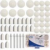 SPTA ロータリーツールアクセサリーセット付きボックス サンディング/グラインディングセット 為に 1/8"（3mm）シャンク Dremel (ドレメル）Proxxon ロータリーツール--サンディ