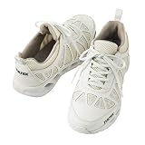 (アイトス) AITOZ 男女共用 スニーカー （メッシュ/紐・女性サイズ対応) (AZ51638) ホワイト 27.0