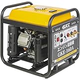 発電機兼用溶接機 エンジン溶接機 GKE純正 (ガソリンエンジン) 発電最大出力2.0kVA DC出力 溶接定格出力電流160A 現場移動に便利な小型・軽量タイプ 適合溶接棒1.6～4.0mm 連続運転時間4h（発電溶接同時使用） ブレーカー機能付 屋外現場最適GKE160A