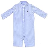 (ポロ ラルフローレン) Polo Ralph Lauren 320670397 コットン オックスフォード カバーオール ロンパース ベビー ポロ ギフト プレゼント 出産祝い ポニー (9M) [