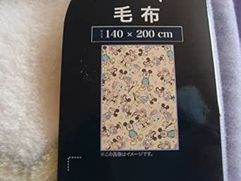 Amazon Co Jp しまむら ディズニーブランケット ミッキーミニー毛布シングル ホーム キッチン