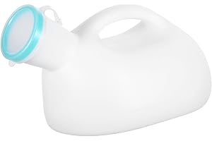 ORFOFE Plastic Urinal with Bottle Car Portable Nightclub Male Urinal Reusable Thickened Large Collection Outdoor Travel House