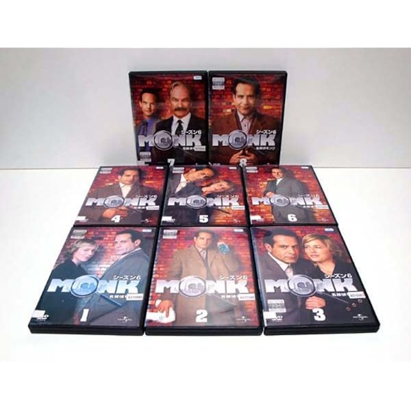Amazon.co.jp: 名探偵MONK シーズン5 DVD-BOX : トニー・シャルーブ