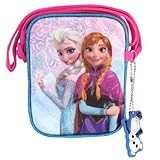 アナと雪の女王　タテ型ポシェット　ブルー 9865k【FROZEN　グッズ　エルサ　ディズニー　バッグ　インポート　輸入】