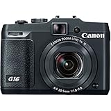 Canon PowerShot G16 12.1 MP CMOS デジタルカメラ 光学5倍ズーム 1080p フルHD ビデオ Wi-Fi対応