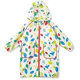 (フェリシモ) 雨の日もワクワク キッズ レインコート 小鳥柄 ガールズ 13