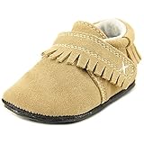 Jack and Lily Fringe ベビー 米国 3.5 ベージュ モカシン 欧州の 18 [並行輸入品]