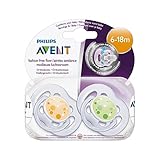 速い流れの続きのおしゃぶり、1パック6～18メートル、Bpaの無料 (Avent) (x 6) - Avent Fast Flow Cont Soother, 6-18m, BPA Free 2 pe