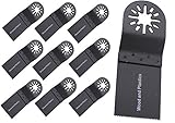 ABN 10 Pack Oscillating MultiTool 1 3/8" Wood/Plastic Blade Fein Multimaster ... [並行輸入品]