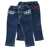 【アウトレット】 Bobson スキニーパンツ(80～130cm) キムラタンの子供服 オフホワイト 90 ( 77351x77851-143 )