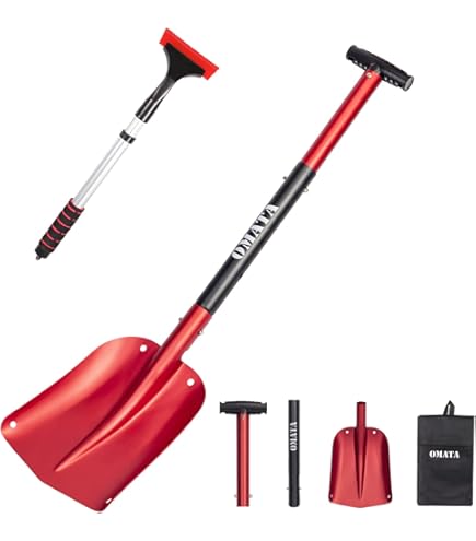 Amazon | solotour スコップ シャベル //伸縮式 アウトドア用 除雪
