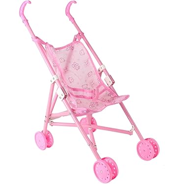 お値下げ♥ヴィンテージ、ドール用ベビーカーとピンクのブランケットセット Amazon.co.jp: 人形用ベビーカーセット | バスケット付きピンク