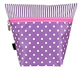 Pouche(ポーチェ) 消臭ポーチ おむつポーチ ドットストライプ (パープル) TB0005DW