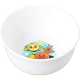 レック アンパンマン おわん (10.5×10.5×5cm) 電子レンジ ・ 食洗機 ・ 煮沸消毒 OK/すべり止め付