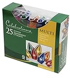 Celebrationsライトセット25ライトセット透明マルチ電球c9 24 ' Ul Listed
