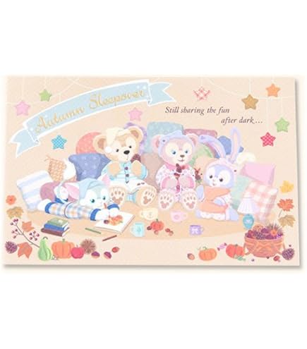 Amazon.co.jp: ダッフィー＆フレンズ 20周年 ポストカード