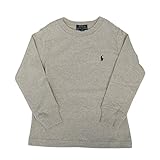 (ポロ ラルフローレン)POLO Ralph Lauren キッズ Tシャツ 長袖 ポニーマーク[並行輸入品] グレー 2T
