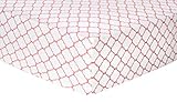 Trend Lab Quatrefoil Deluxe Flannel Fitted Crib Sheet, Coral by Trend Lab