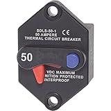 Blue Sea Systems Blue Sea 7073 Klixon Circuit Breaker Panel Mount 50 Amp by BLUE SEA SYSTEM [並行輸入品]