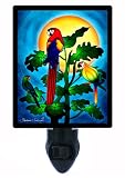 Tropical Night Light – Parrot Paradise 2 – LEDナイトライト