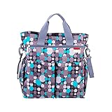 PER マザーズバッグ　ママバッグ 多機能 おむつ　大容量 手さげ用　保温バッグ付き　ベビーカー用 (グリーン)