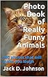 Photo Book of Really Funny Animals: 100 photos that will make you laugh (English Edition)
