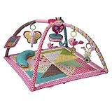 Infantino Go Gaga Deluxe Twist and Fold Activity Gym - Pink by Infantino