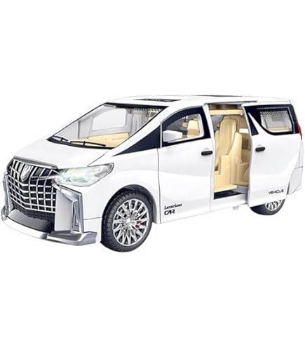 Amazon | ミニカー おもちゃ 1:24トヨタアルファードMpvカーモデルダ