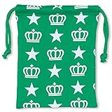 ベビードール 王冠ロゴキンチャク キッズ ベビー Sサイズ 総柄グリーン