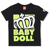 BABYDOLL（ベビードール） 斜め王冠Tシャツ ベビー キッズ 80cm グリーン
