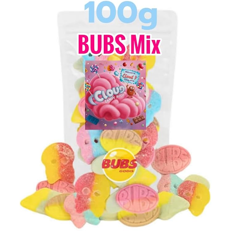 Amazon.co.jp: スウェディッシュキャンディ バブスミックス BUBS mix 6