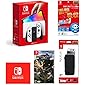 Nintendo Switch(有機ELモデル) Joy-Con(L)/(R) ホワイト+【任天堂ライセンス商品】Nin…