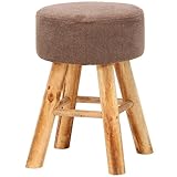 不二貿易 スツール 高さ42cm ブラウン 33179