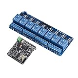 VBESTLIFE　 8-CHリレー　DIY WIFIネットワークIOリモートコントローラ+ Arduino開発ボード用8チャンネルリレー　iOS、Android対応